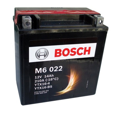 BOSCH M6 022 YTX16-BS 12v 14Ah 210A