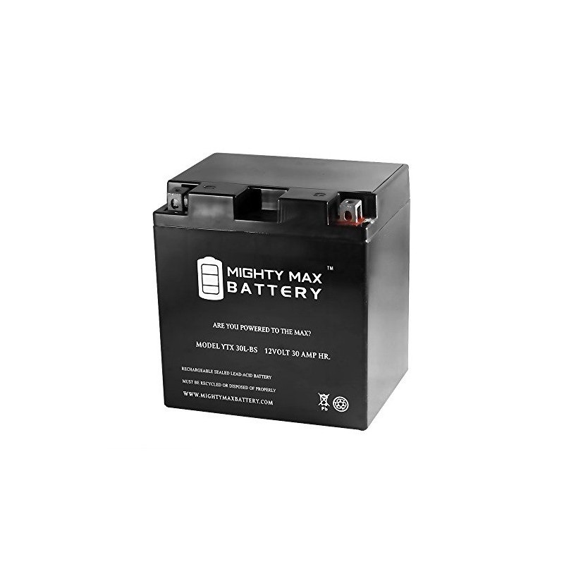 Mighty Max Battery YTX30L-BS 12V 30AH 300A