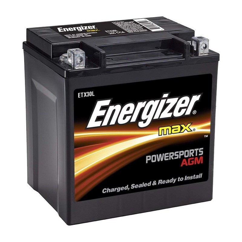 Energizer ETX30L AGM 12v 30Ah 385A