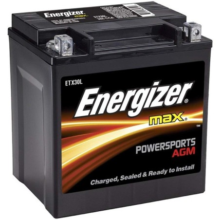 Energizer ETX30L AGM 12v 30Ah 385A