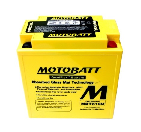 MOTOBATT MBTX16U 12v 19Ah 250A