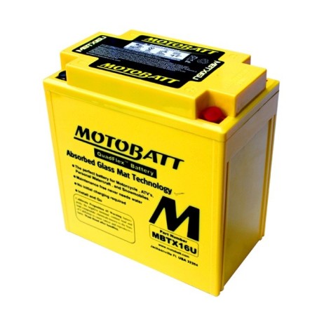 MOTOBATT MBTX16U 12v 19Ah 250A