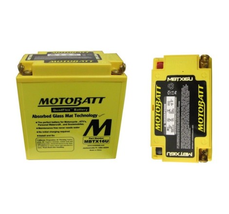 MOTOBATT MBTX16U 12v 19Ah 250A