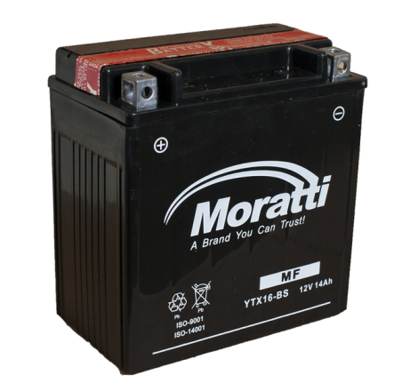 Moratti MF YTX16-BS 12v 14Ah 215A
