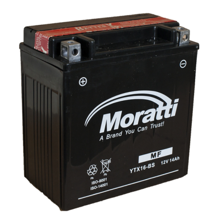 Moratti MF YTX16-BS 12v 14Ah 215A