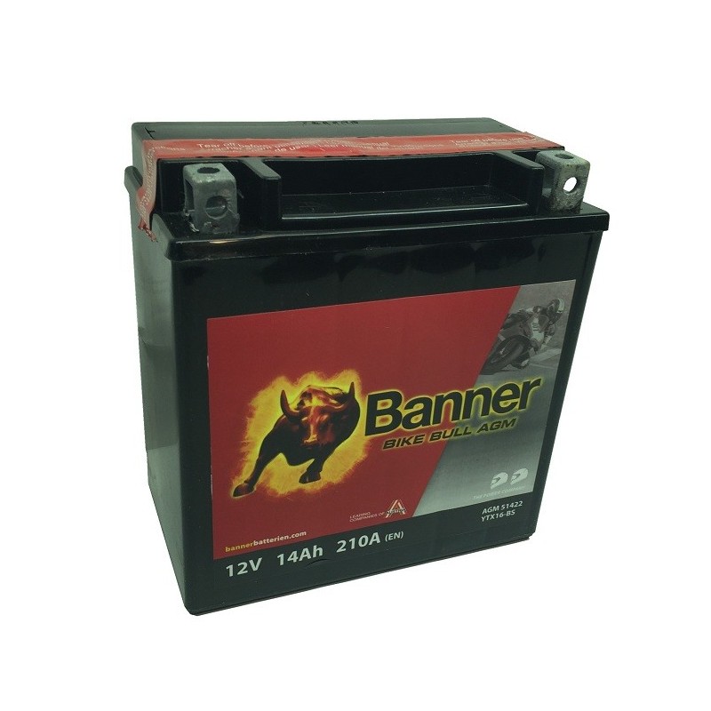 Banner AGM 51422 YTX16-BS 12v 14Ah 210A