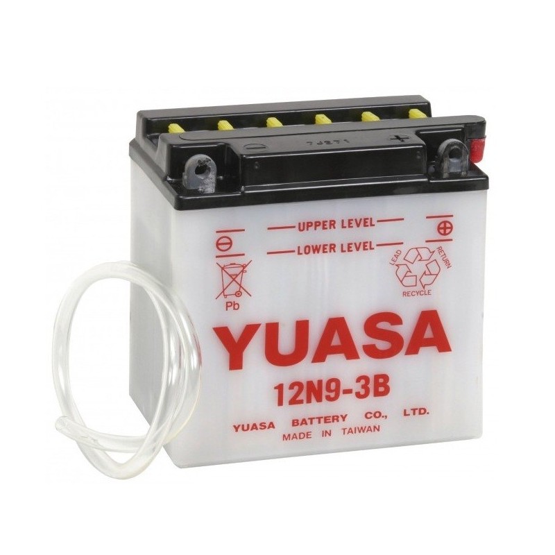 YUASA 12N9-3B 12v 9Ah 85A