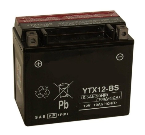 Аккумулятор AGM 6CT-10 YTX12-BS 12v 10Ah 180A