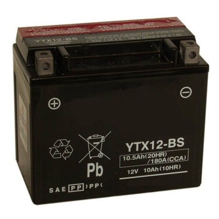 Аккумулятор AGM 6CT-10 YTX12-BS 12v 10Ah 180A