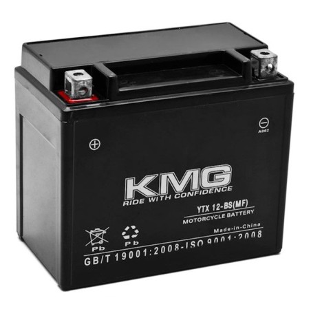 Аккумулятор AGM 6CT-10 KMG YTX12-BS 12v 10Ah 150A