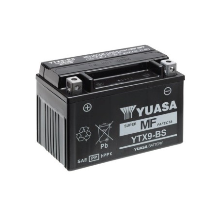 Мото аккумулятор Yuasa YTX9-BS 12v 9Ah 135A