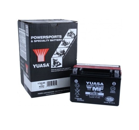 Мото аккумулятор Yuasa YTX9-BS 12v 9Ah 135A