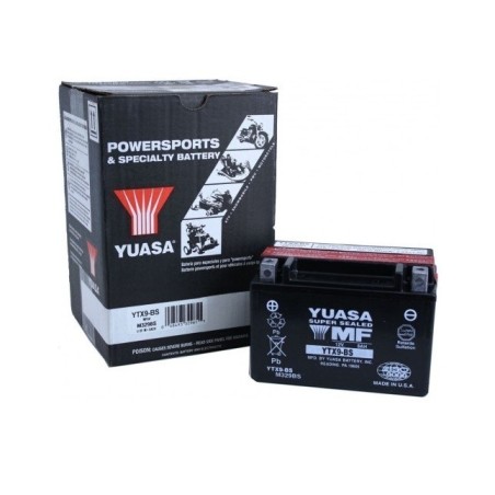 Мото аккумулятор Yuasa YTX9-BS 12v 9Ah 135A