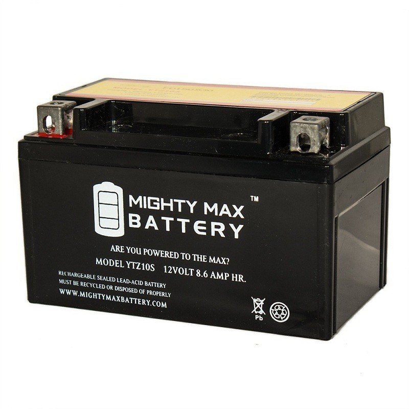 Мото аккумулятор MIGHTY MAX YTZ10S 12v-8.6Ah 190A