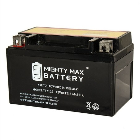 Мото аккумулятор MIGHTY MAX YTZ10S 12v-8.6Ah 190A