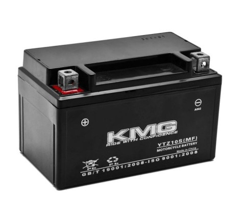 Мото аккумулятор KMG MF YTZ10S 12v 8Ah 165A