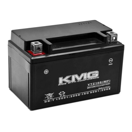 Мото аккумулятор KMG MF YTZ10S 12v 8Ah 165A
