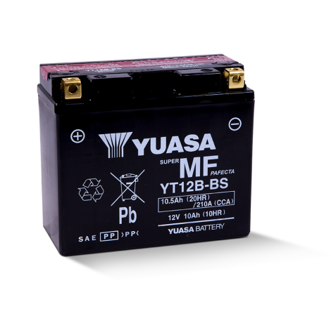Мото аккумулятор YUASA MF YT12B-BS 12v 10Ah 210A