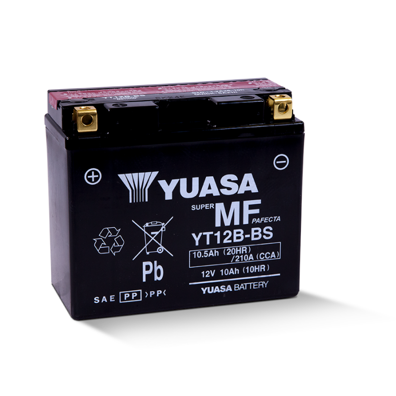 Мото аккумулятор YUASA MF YT12B-BS 12v 10Ah 210A