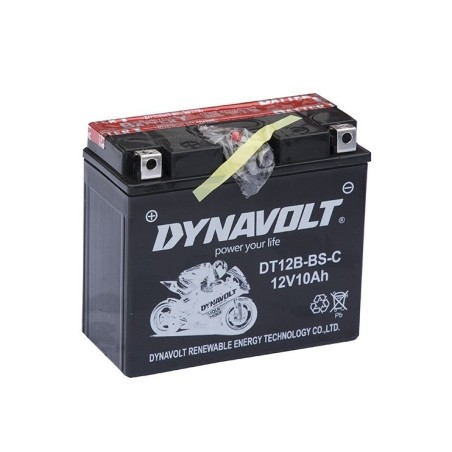 Мото аккумулятор DYNAVOLT DT12B-BS-C 12v 10Ah 160A
