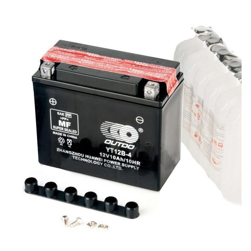 Мото аккумулятор OUTDO YT12B-4 12v 10Ah 150A