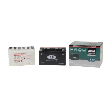 Мото аккумулятор LP YT7B-BS 12v 6.5Ah 110A