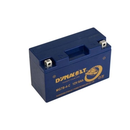 Мото аккумулятор Dynavolt MG7B-4-C 12v 6Ah 85A