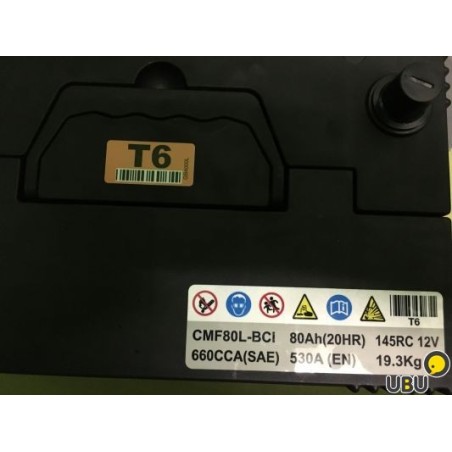 Аккумулятор CMF80L-BCI 12v 80Ah 660CCA