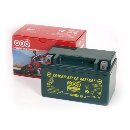 Мото аккумулятор WBR MTG 12-7 YTX7A-BS 12v 7Ah 90A