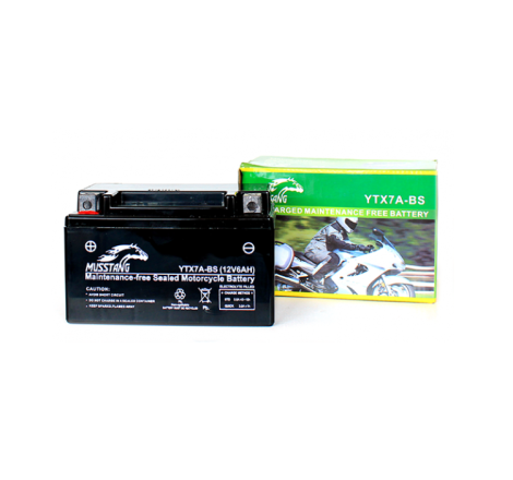 Мото аккумулятор Musstang YTX7A-BS 12v 7Ah 120A
