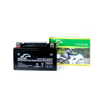 Мото аккумулятор Musstang YTX7A-BS 12v 7Ah 120A