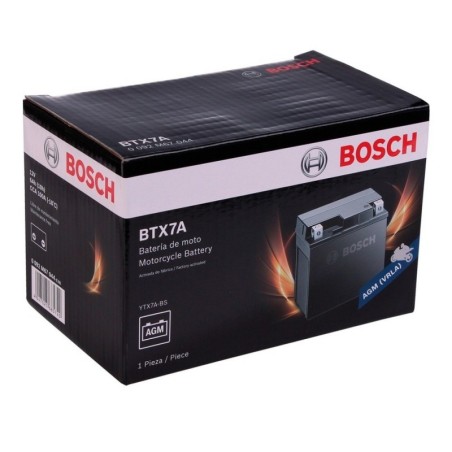 Мото аккумулятор BOSCH BTX7A YTX7A-BS 12v 6Ah 100A