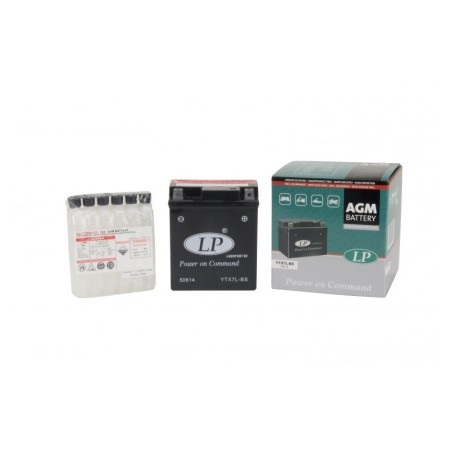 Мото аккумулятор LP AGM YTX7L-BS 12v 6Ah 100A