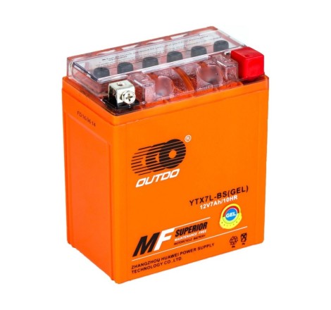 Мото аккумулятор OUTDO GEL YTX7L-BS 12v 6Ah 100A