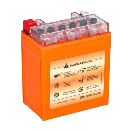 Мото аккумулятор OUTDO GEL YTX7L-BS 12v 6Ah 100A