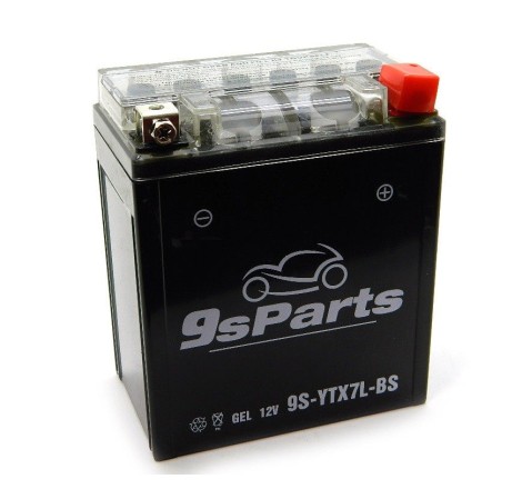Мото аккумулятор 9SParts GEL 9S-YTX7L-BS 12v 6Ah 100A