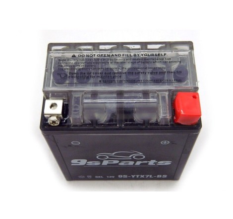 Мото аккумулятор 9SParts GEL 9S-YTX7L-BS 12v 6Ah 100A