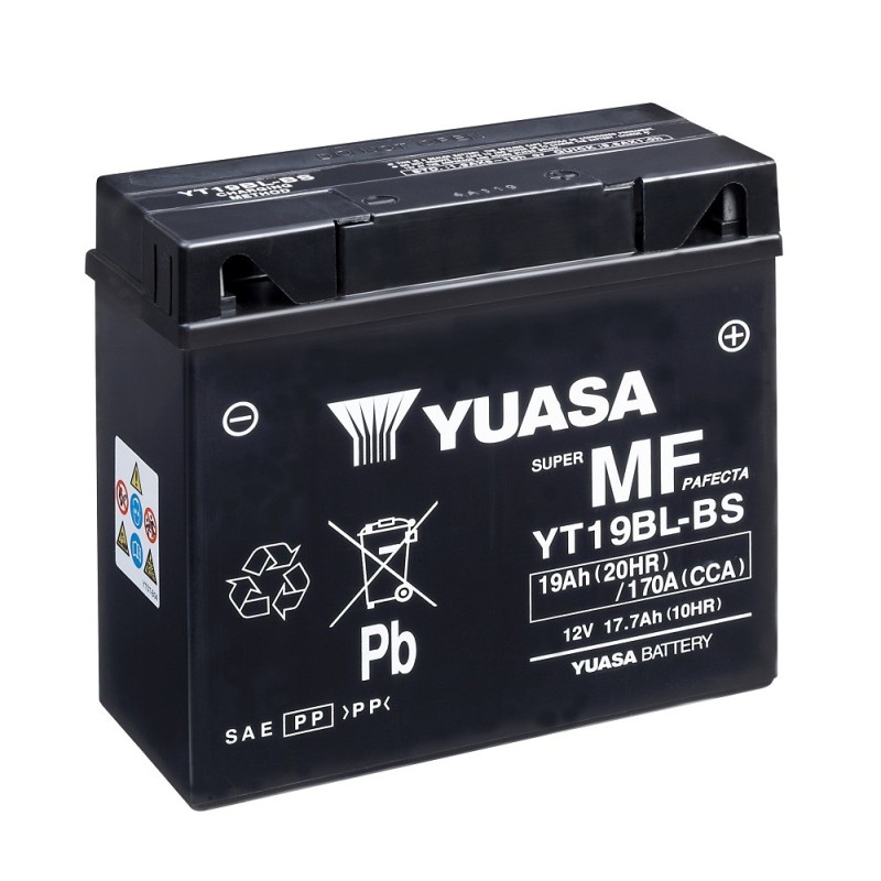 Аккумулятор на мотоцикл BMW YUASA MF YT19BL-BS 19Ah 170A