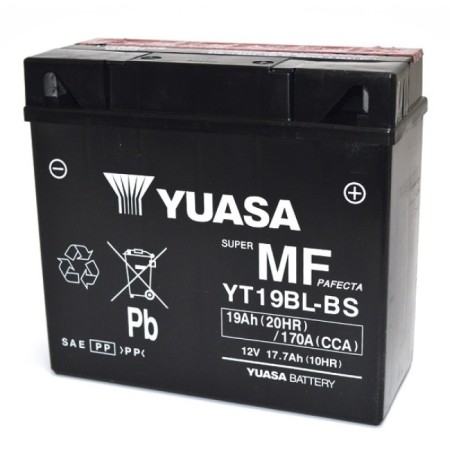 Аккумулятор на мотоцикл BMW YUASA MF YT19BL-BS 19Ah 170A