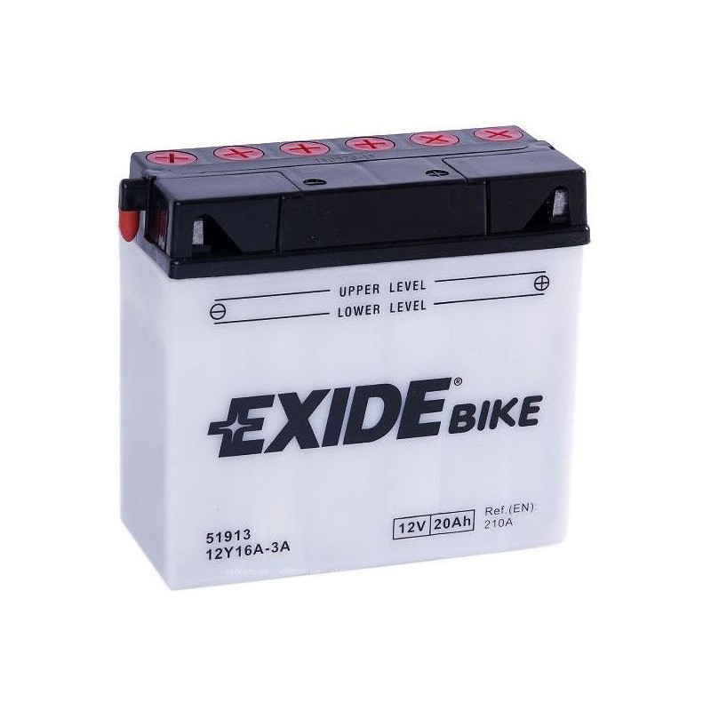 Мото аккумулятор на BMW EXIDE 51913 / 12Y16A-3A 12v 20Ah 210A
