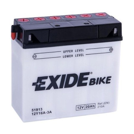 Мото аккумулятор на BMW EXIDE 51913 / 12Y16A-3A 12v 20Ah 210A