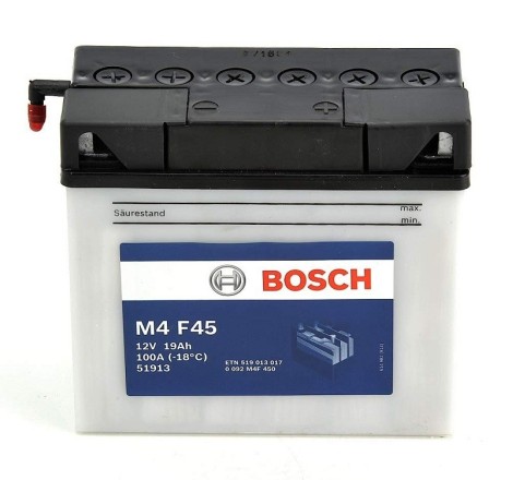 Аккумулятор на BMW Bosch 519013017 M4 F45 51913 19Ah 100А