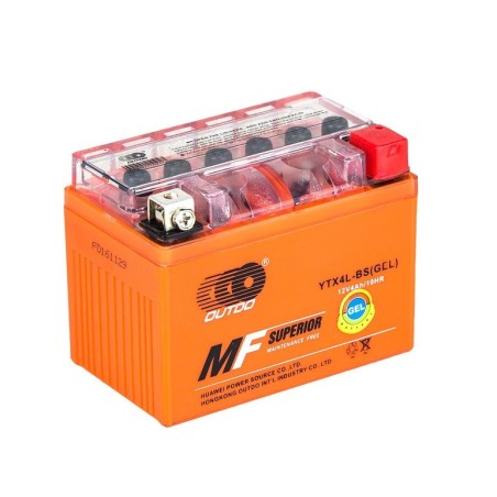 Аккумулятор для мопедов GEL 12v 4Аh 70A (Оригинал)