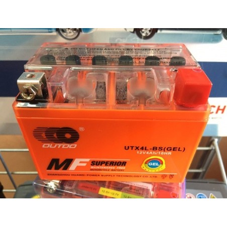 Аккумулятор для мопедов GEL 12v 4Аh 70A (Оригинал)