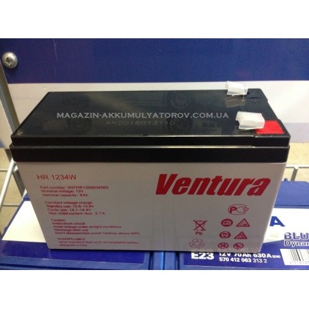 Аккумуляторная батарея Ventura HR 1234W 12v 9Ah