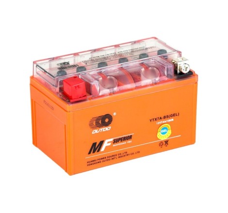 Аккумулятор для скутера Outdo GEL ytx7a-bs 12v 7Ah 120A