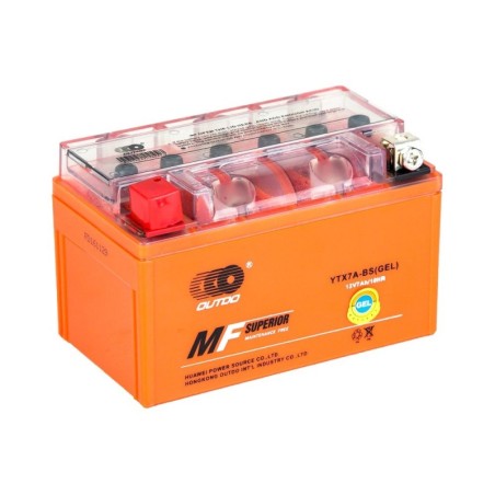 Аккумулятор для скутера Outdo GEL ytx7a-bs 12v 7Ah 120A
