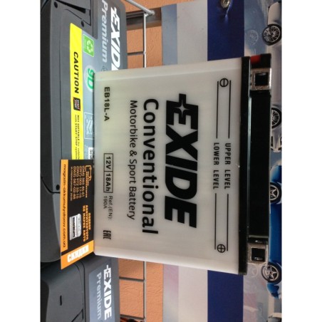 Мото аккумулятор EXIDE EB18L-A 18h 190A