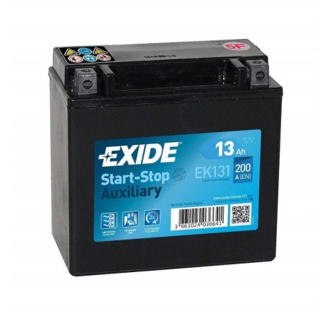 Дополнительный на Mercedes Benz A2115410001 EXIDE EK131 AGM 12V 13Ah 200A