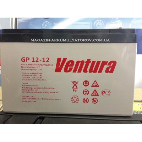 Аккумуляторная батарея Ventura GP 12-12 12v 12Ah